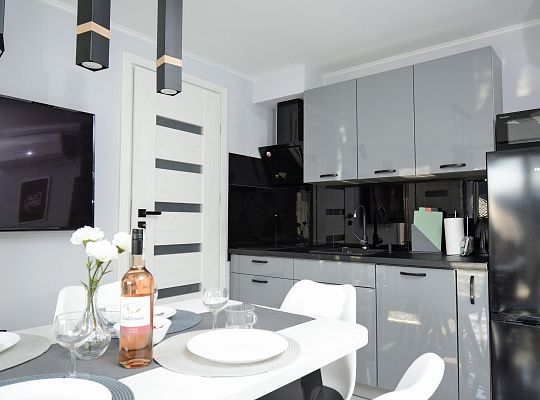 Dwie sypialnie Łeba Prestige Apartamenty